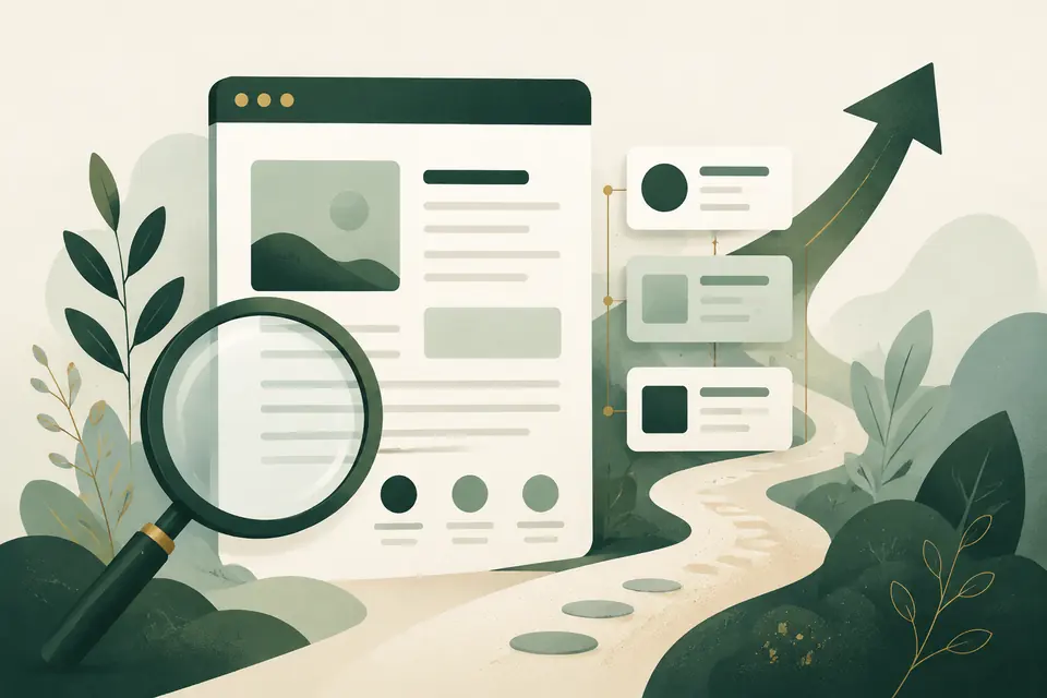 On-page SEO foundations illustration